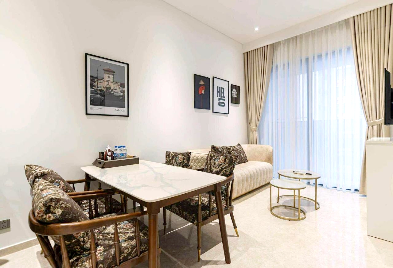Quiet And Safe 01 Bedroom The Marq District 1 For rent in HCMC
