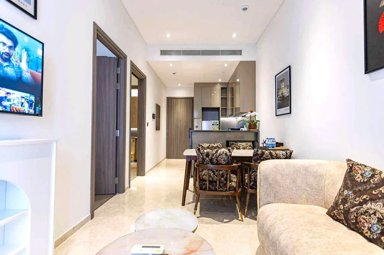 Quiet And Safe 01 Bedroom The Marq District 1 For rent in HCMC 51sqm 1,150 USD/month