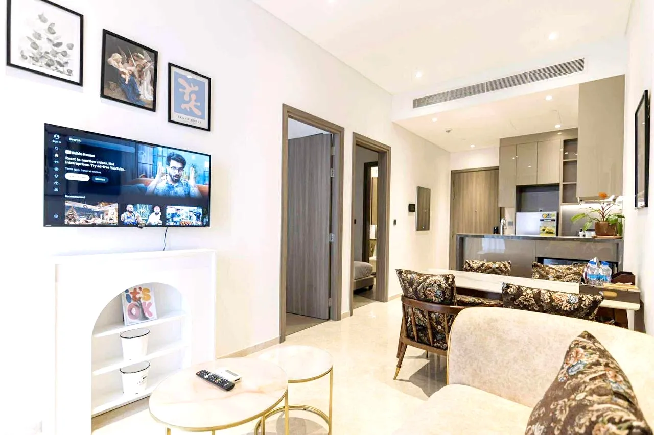 Quiet And Safe 01 Bedroom The Marq District 1 For rent in HCMC 51sqm 1,150 USD/month