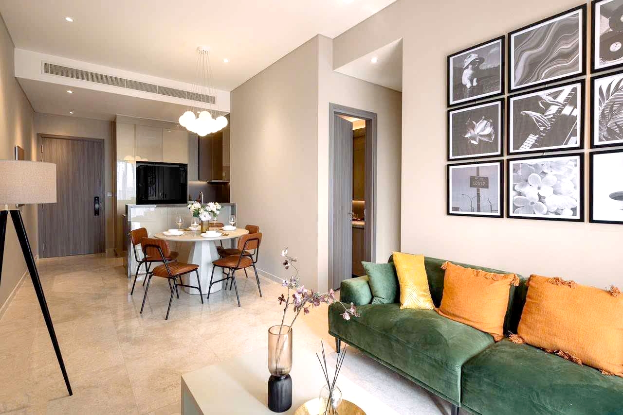 Great Price 02 Bedroom The Marq District 1 For rent in HCMC