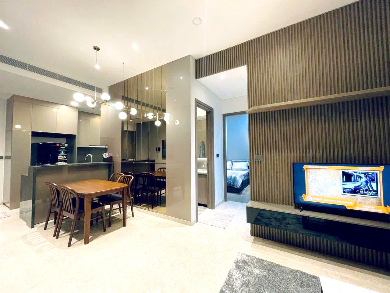 Central Location 02 Bedroom The Marq Apartment District 1 For rent in HCMC