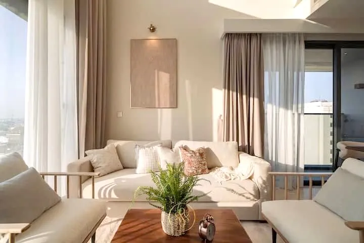High Ceiling 04 Bedroom The Marq Apartment District 1 For Rent In HCMC 143sqm 3,300 USD/month