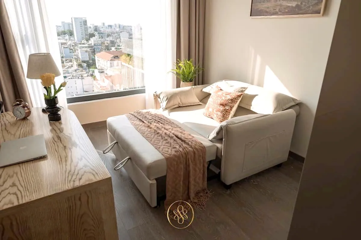 High Ceiling 04 Bedroom The Marq Apartment District 1 For Rent In HCMC 143sqm 3,300 USD/month