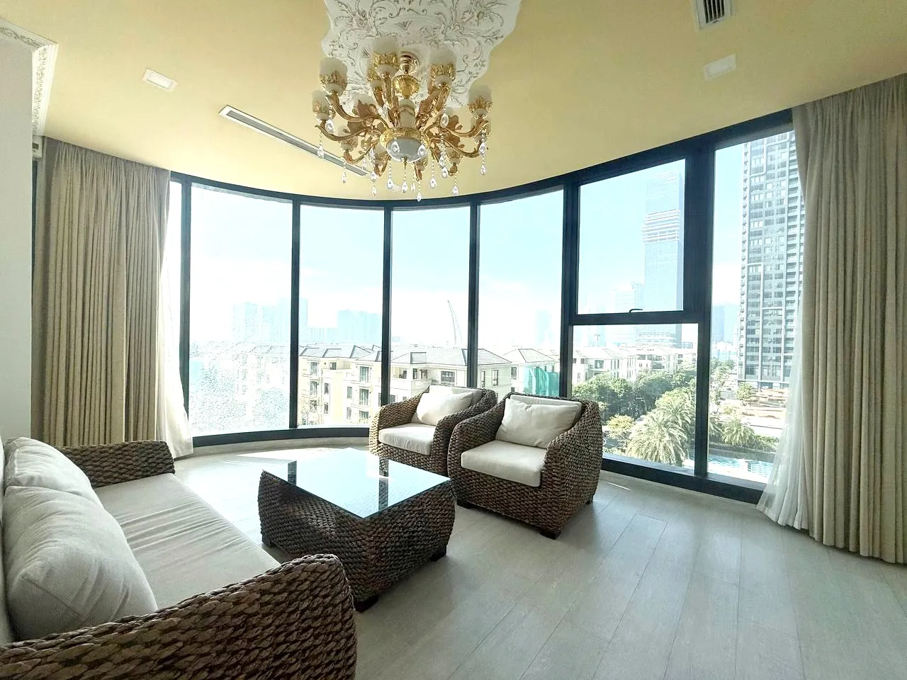 New Furniture 02 Bedroom Vinhomes Golden River Apartment District 1 HCMC 121sqm 1,900 USD/month