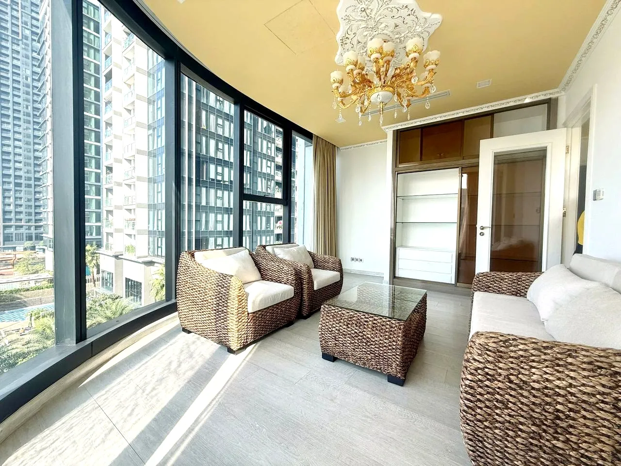 New Furniture 02 Bedroom Vinhomes Golden River Apartment District 1 HCMC 121sqm 1,900 USD/month