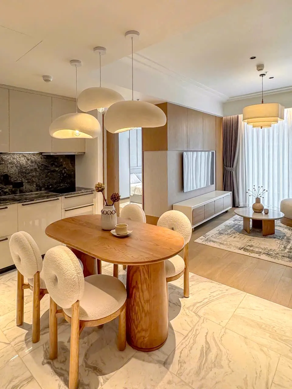 Fully Equipped 01 Bedrooms Grand Marina Sai Gon Apartment District 1 HCMC 57sqm 1,900 USD/month