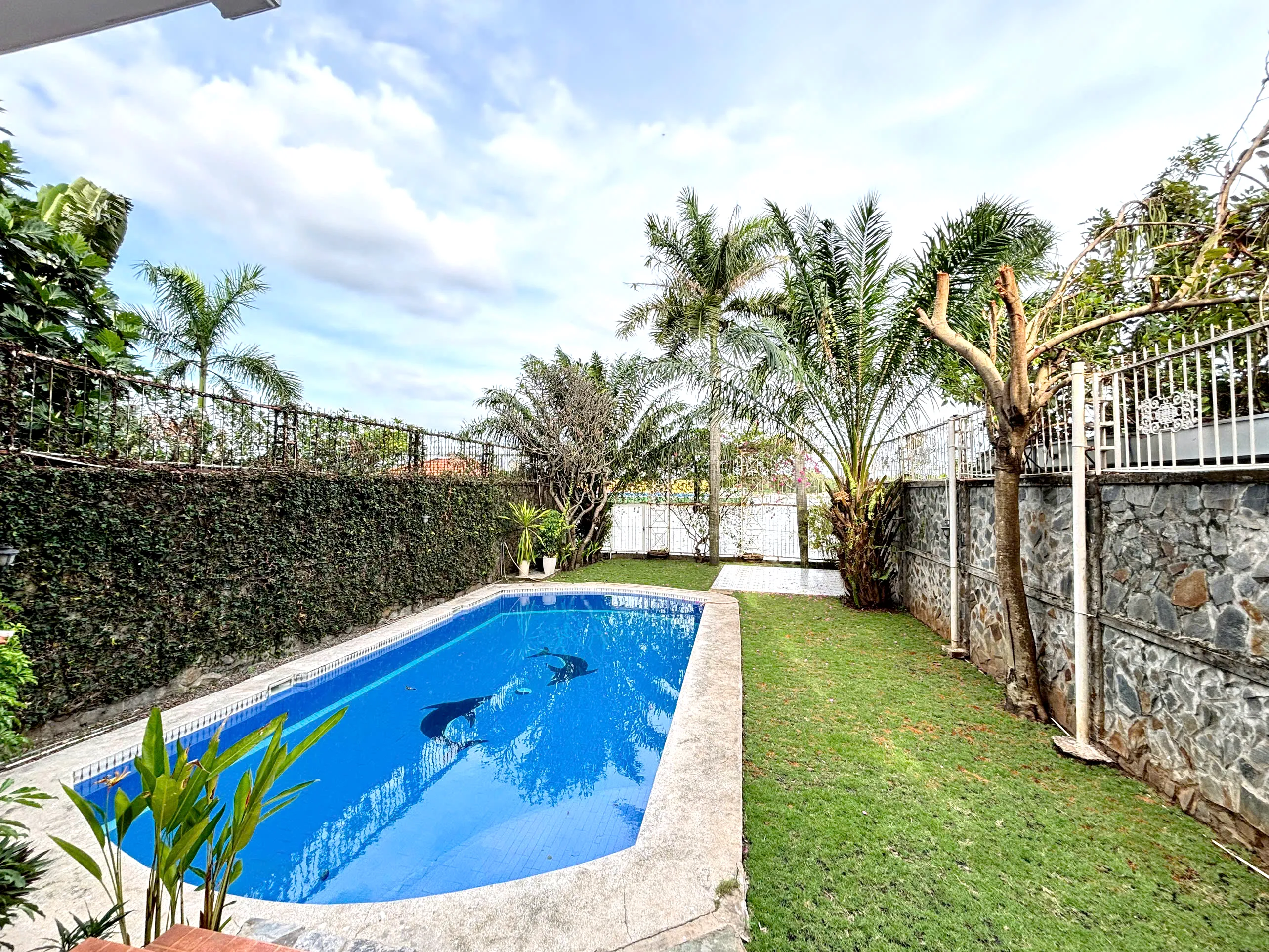 Fascinating View Villa For Rent in Compound Thao Dien HCMC 750sqm 4,000 USD/month