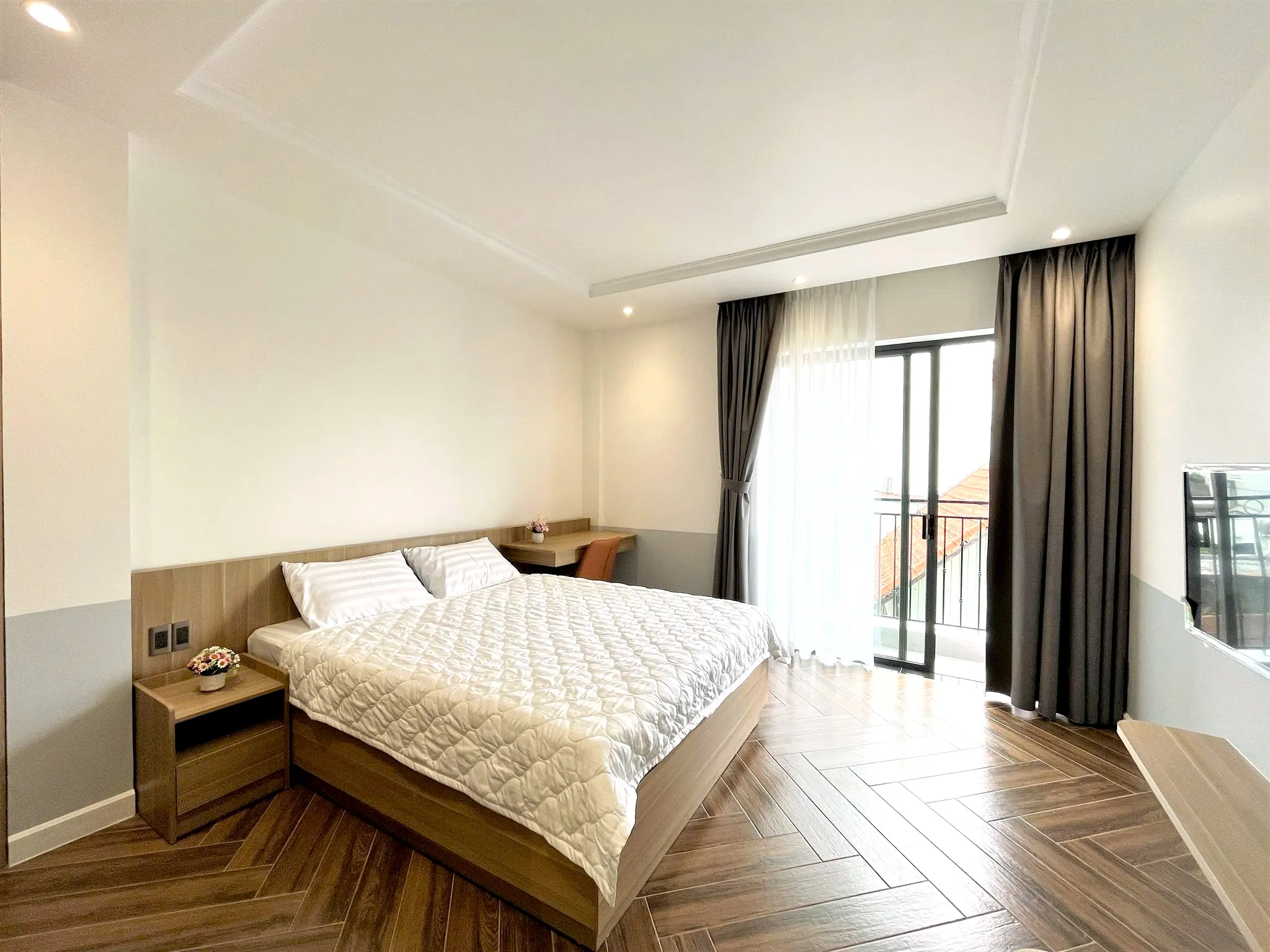 Hong Home Serviced Apartment for Rent in Binh Thanh District HCMC 36sqm 550 USD/month