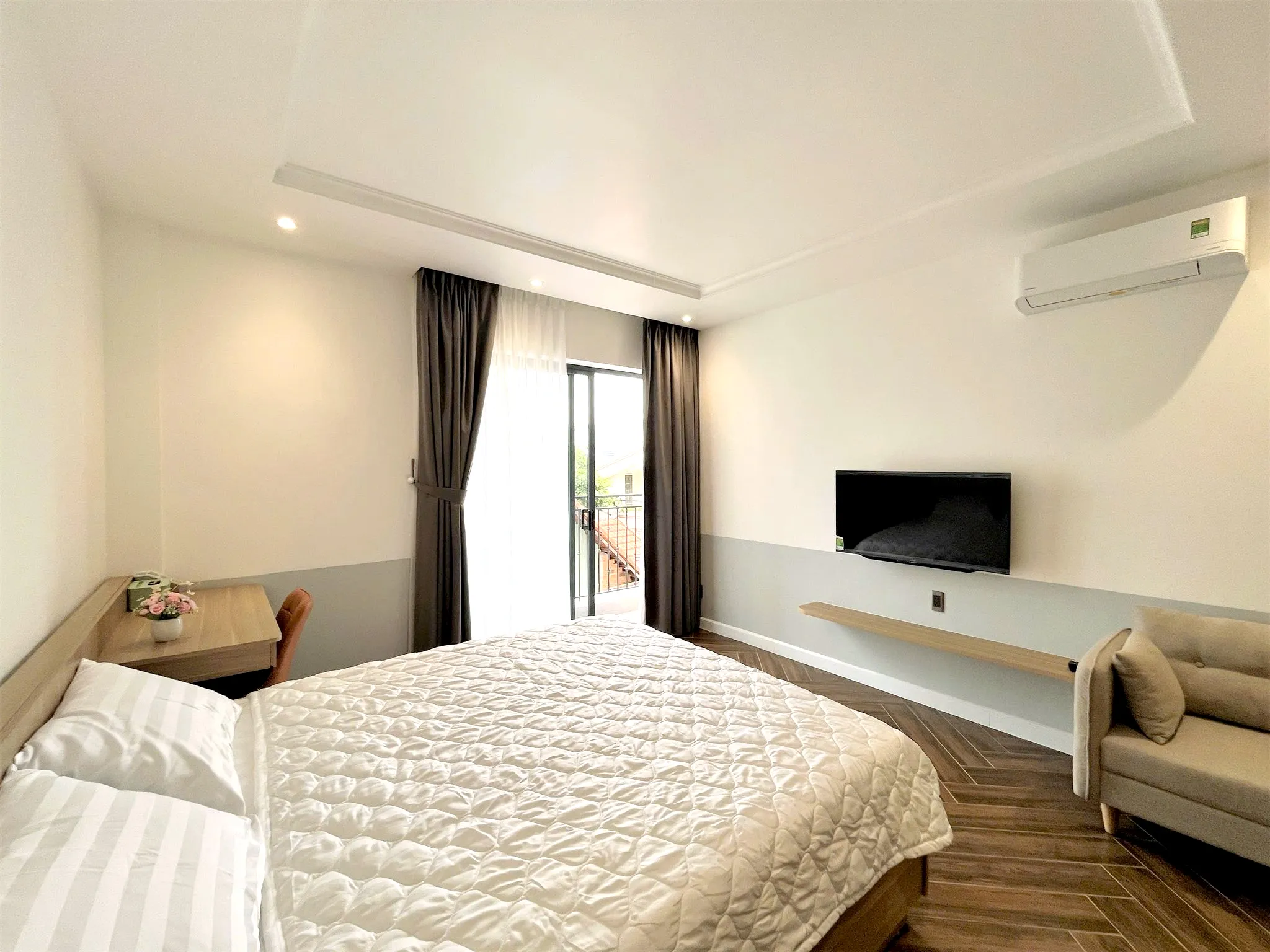 Hong Home Serviced Apartment for Rent in Binh Thanh District HCMC 36sqm 550 USD/month