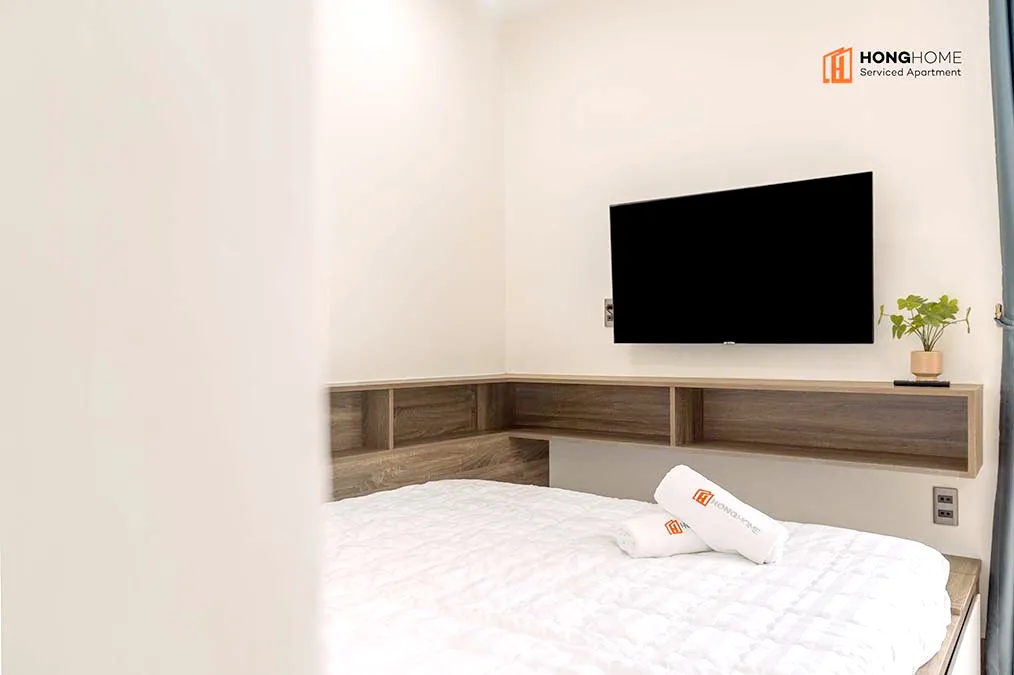 Studio Hong Home Serviced Apartment For Rent in Binh Thanh HCMC 25sqm 470 USD/month