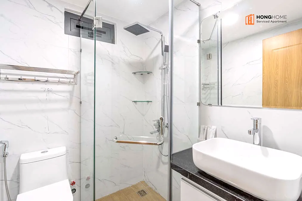 One Bedroom Serviced Apartment For Rent in Binh Thanh District HCMC 45sqm 600 USD/month