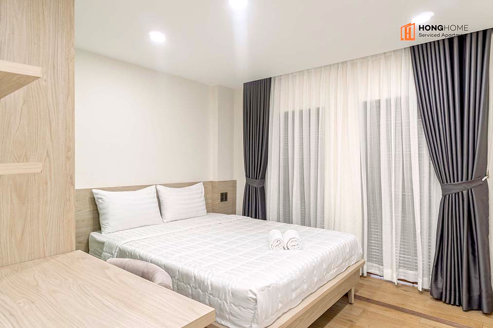 One Bedroom Serviced Apartment For Rent in Binh Thanh District HCMC