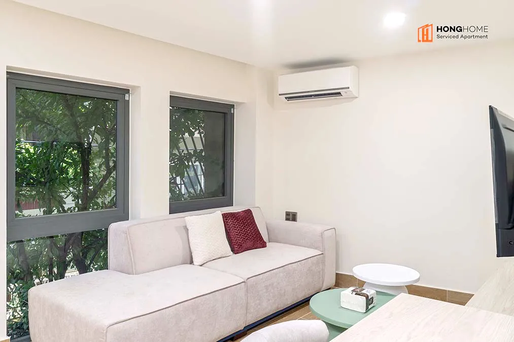 One Bedroom Serviced Apartment For Rent in Binh Thanh District HCMC 45sqm 600 USD/month
