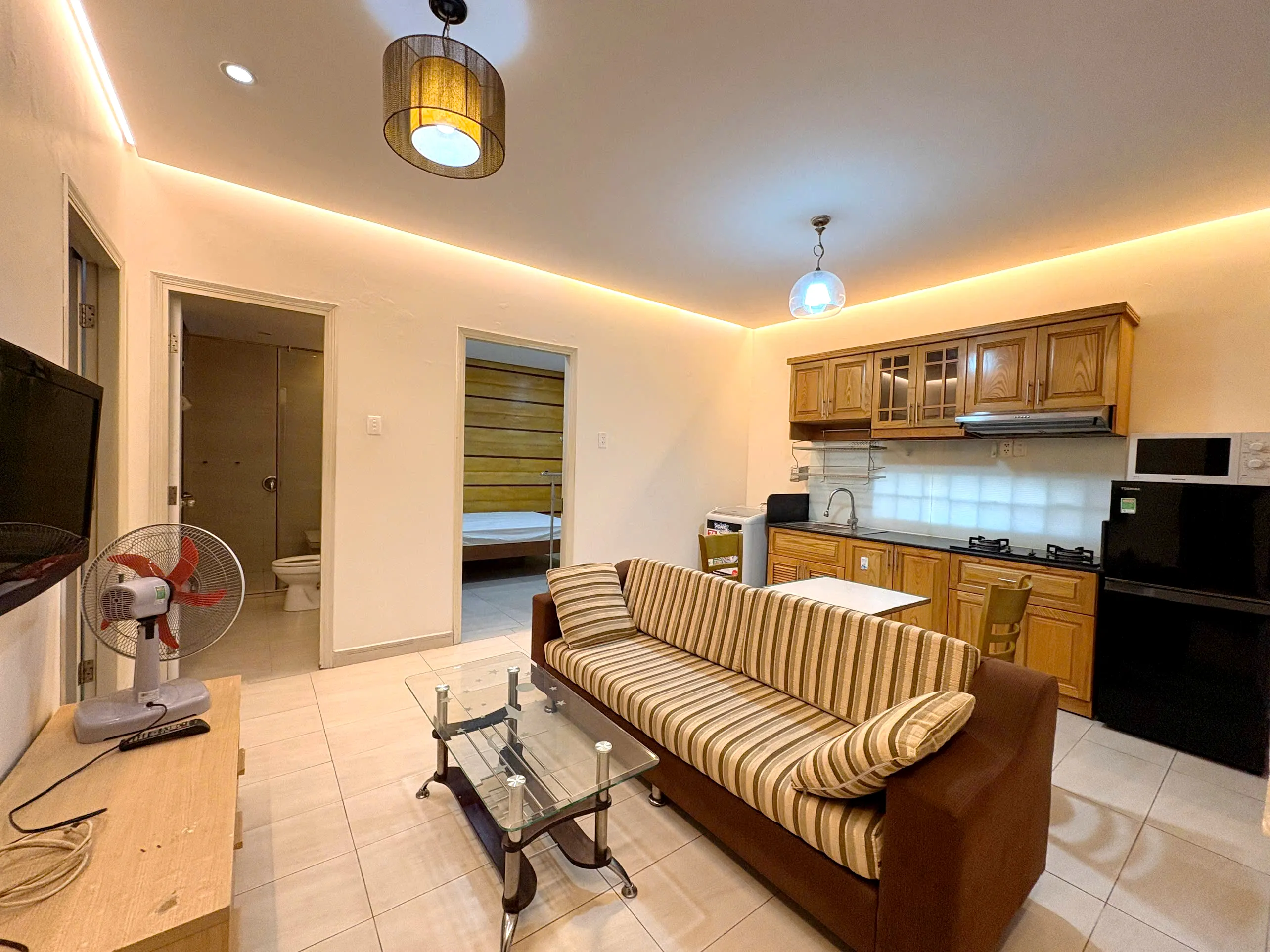 Very Good Rent 02 Bedroom Apartment in Binh Thanh District HCMC 60sqm 550 USD/month