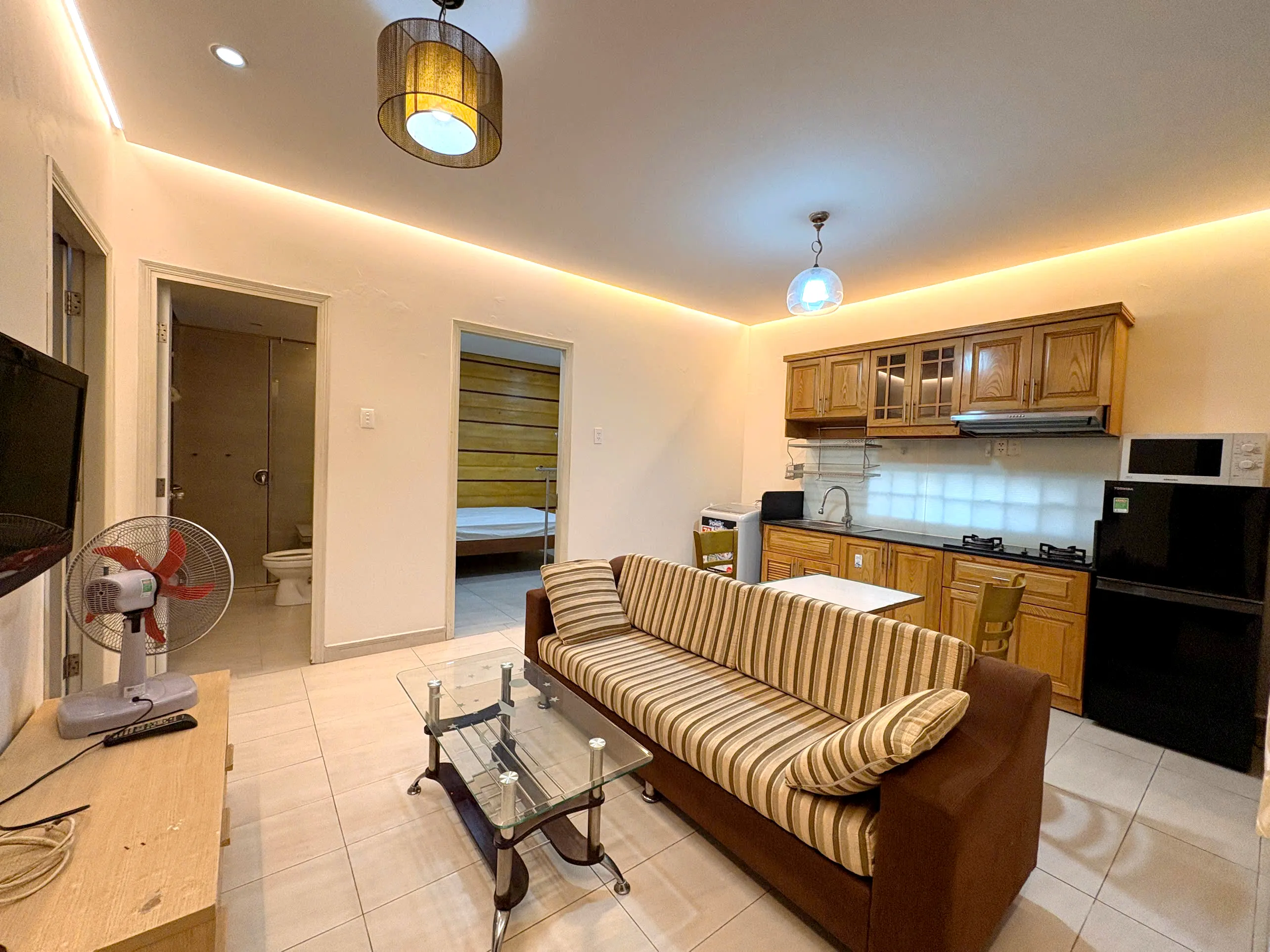 Very Good Rent 02 Bedroom Apartment in Binh Thanh District HCMC 60sqm 550 USD/month