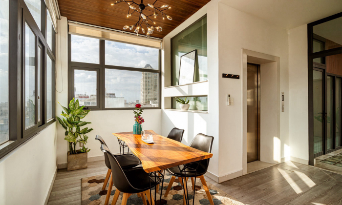 Top House One Bedroom Apartment For Rent in Binh Thanh District HCMC