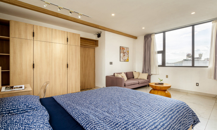 Top House One Bedroom Apartment For Rent in Binh Thanh District HCMC