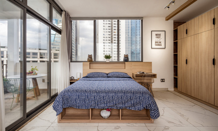 Top House One Bedroom Apartment For Rent in Binh Thanh District HCMC