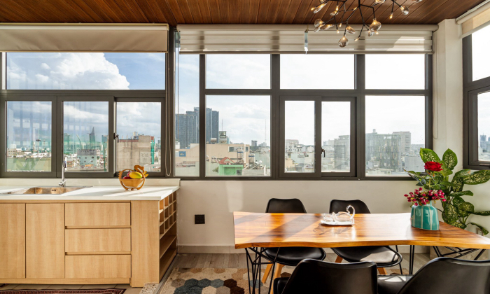 Top House One Bedroom Apartment For Rent in Binh Thanh District HCMC