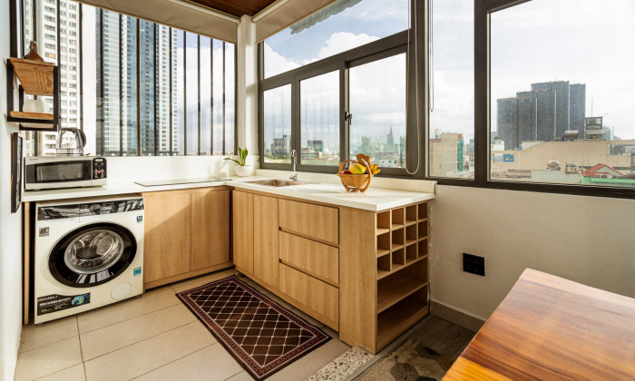 Top House One Bedroom Apartment For Rent in Binh Thanh District HCMC