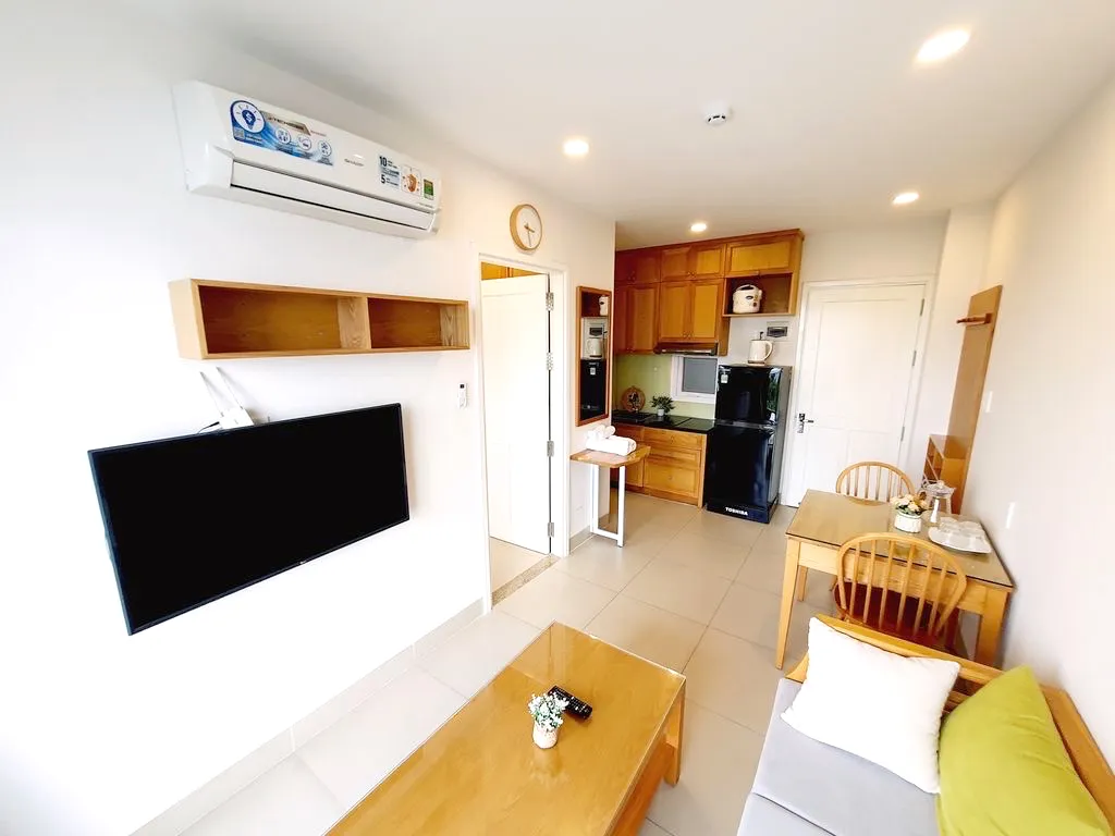 One Bedroom Conerlia Apartment For Rent in Binh Thanh District HCMC 45sqm 600 USD/month