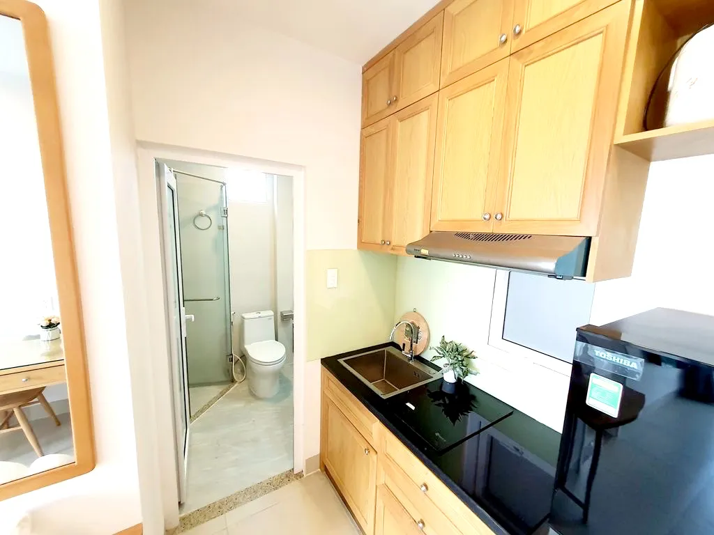 One Bedroom Conerlia Apartment For Rent in Binh Thanh District HCMC 45sqm 600 USD/month