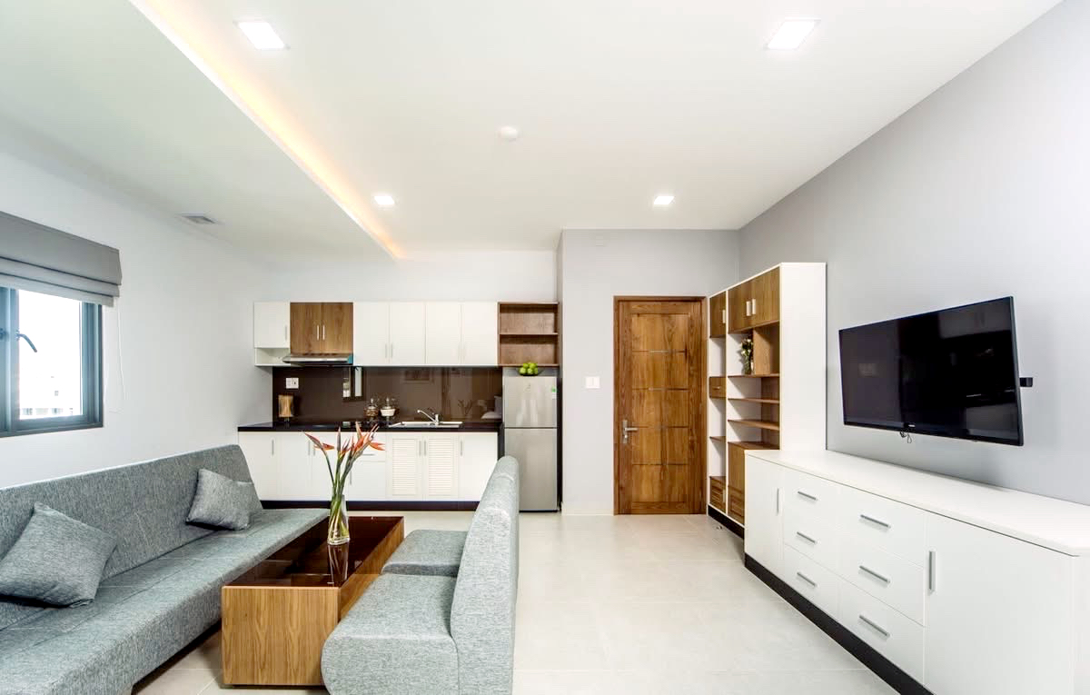 Nice Spacious Studio Apartment For Rent in Nguyen Cuu Van Binh Thanh HCM