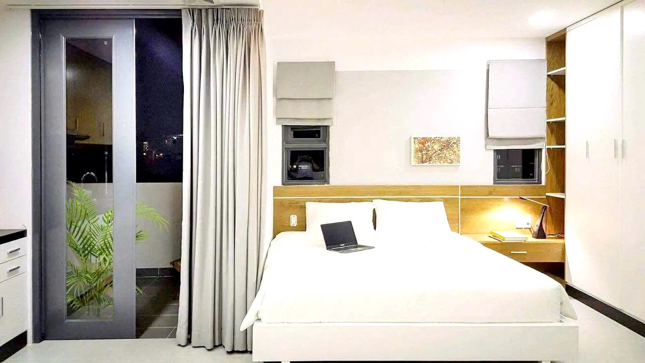 The Skyline Studio Apartment For Rent in Binh Thanh Ho Chi Minh City 45sqm 570 USD/month