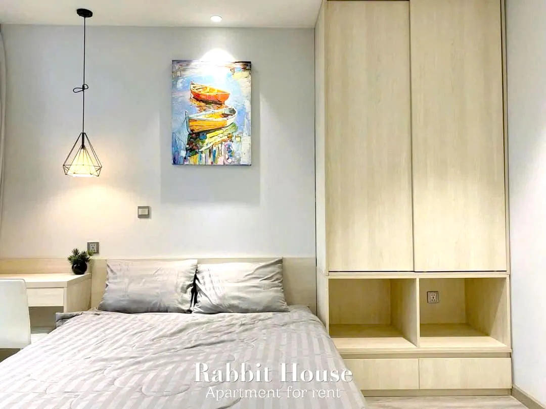 Sunny Studio Serviced Apartment For Rent in Binh Thanh District HCMC 30sqm 450 USD/month
