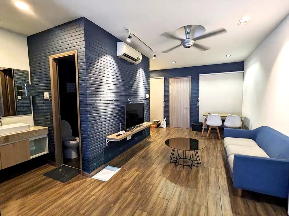 Very Good Size Apartment For Rent in Binh Thanh District Ho Chi Minh City 60sqm 600 USD/month