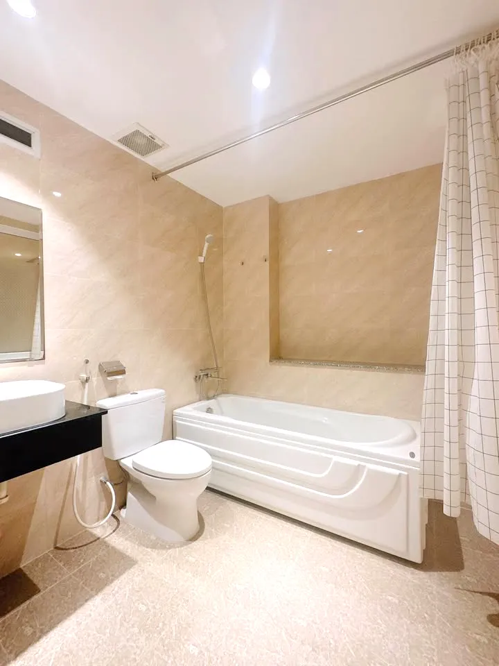 One Bedroom Apartment Bath-tup For Rent in Binh Thanh HCMC 50sqm 600 USD/month