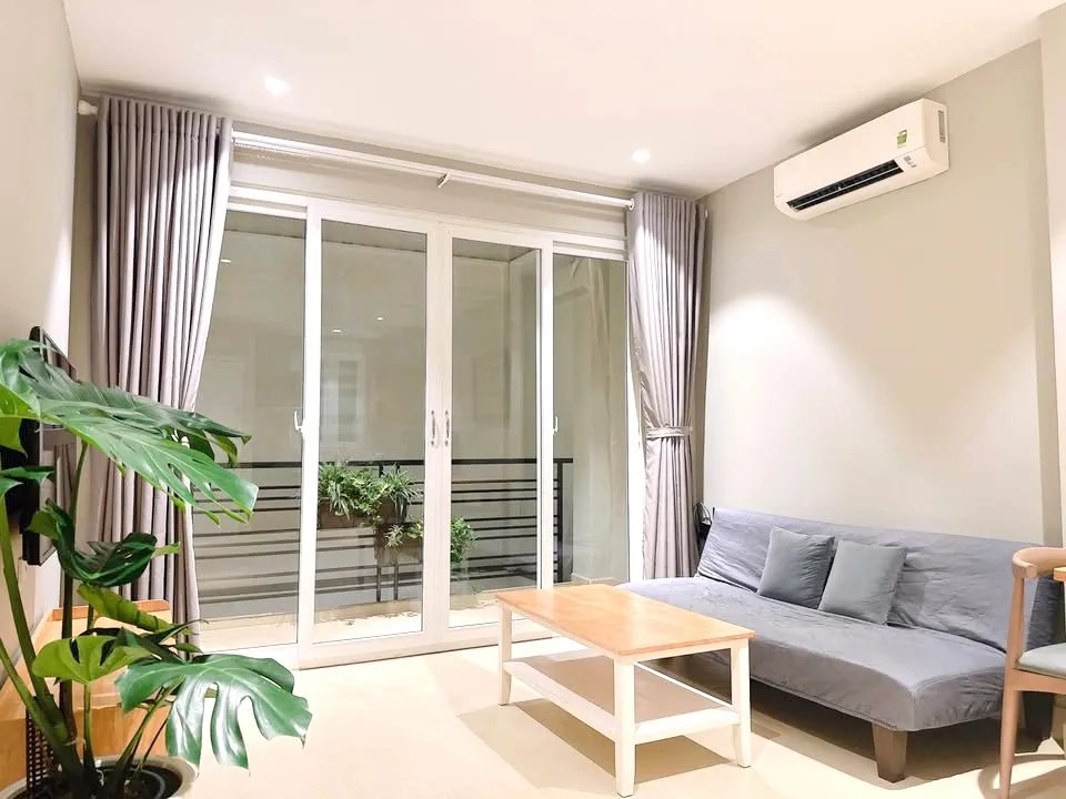 One Bedroom Apartment Bath-tup For Rent in Binh Thanh HCMC 50sqm 600 USD/month