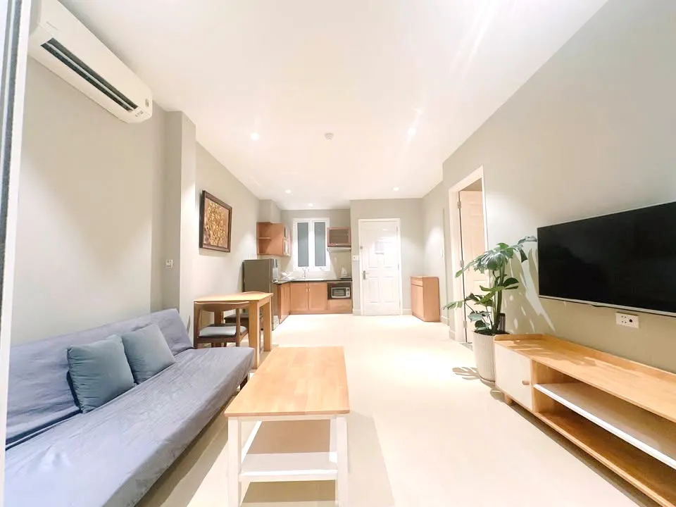 One Bedroom Apartment Bath-tup For Rent in Binh Thanh HCMC 50sqm 600 USD/month