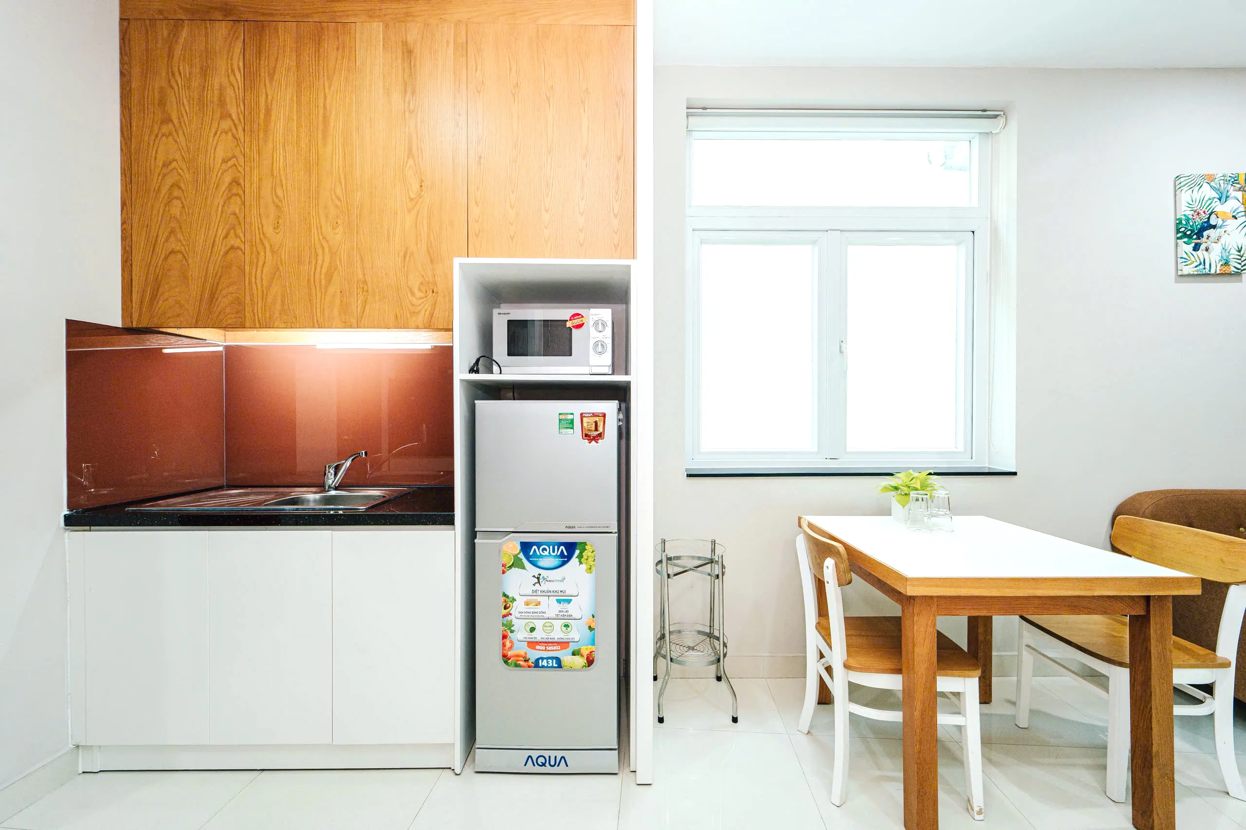 One Bedroom Gk Home Truong Sa Binh Thanh District HCMC 45sqm 650 USD/month