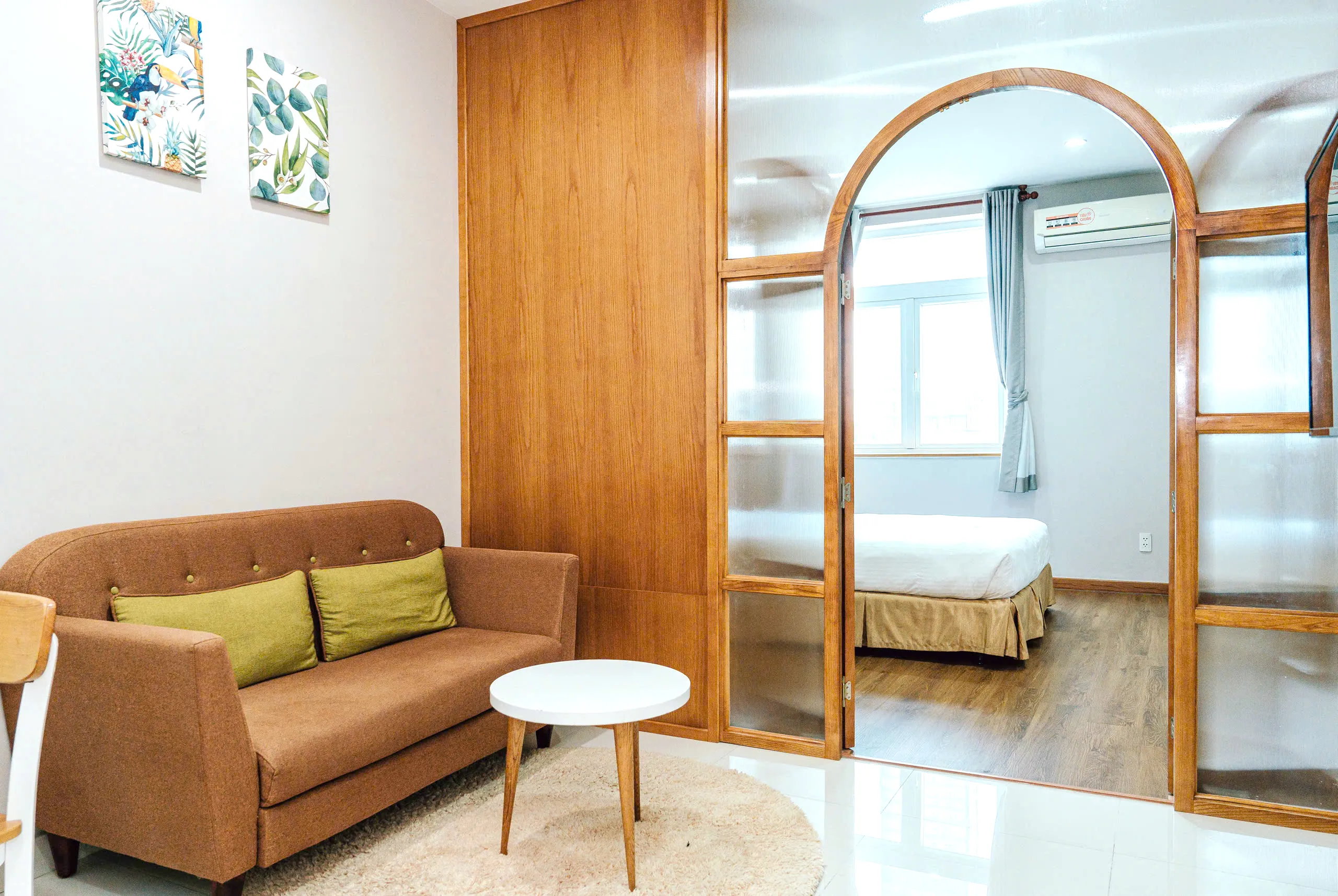 One Bedroom Gk Home Truong Sa Binh Thanh District HCMC 45sqm 650 USD/month
