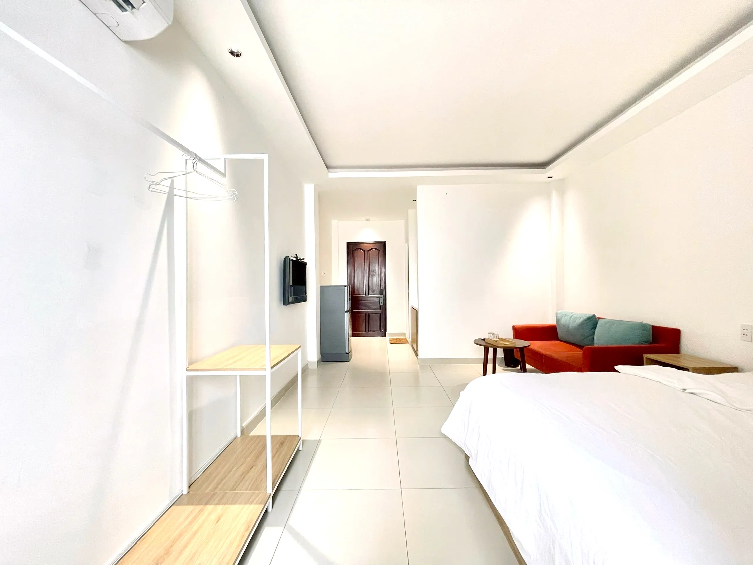 Studio Apartment Balcony Nguyen Phi Khanh Tan Dinh District 1 HCMC 45sqm 550 USD/month