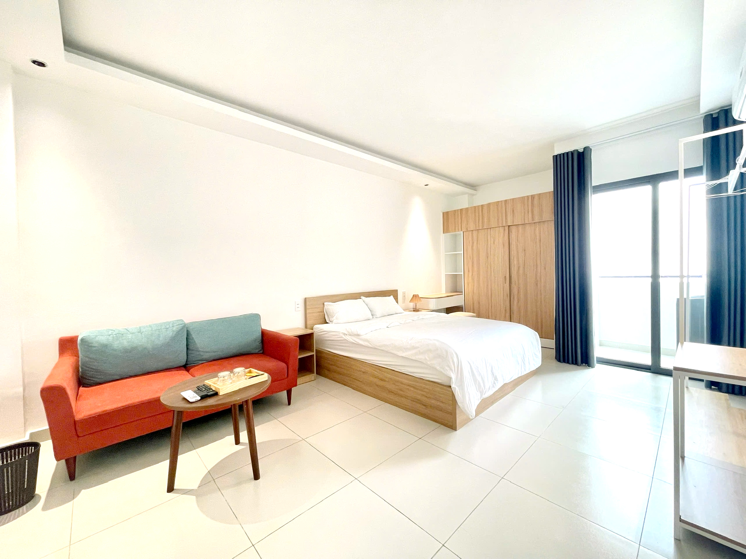 Studio Apartment Balcony Nguyen Phi Khanh Tan Dinh District 1 HCMC