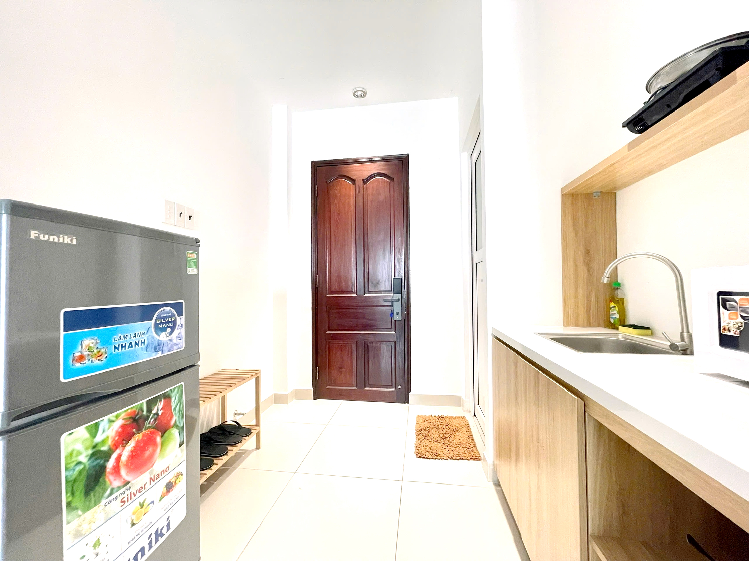 Studio Apartment Balcony Nguyen Phi Khanh Tan Dinh District 1 HCMC