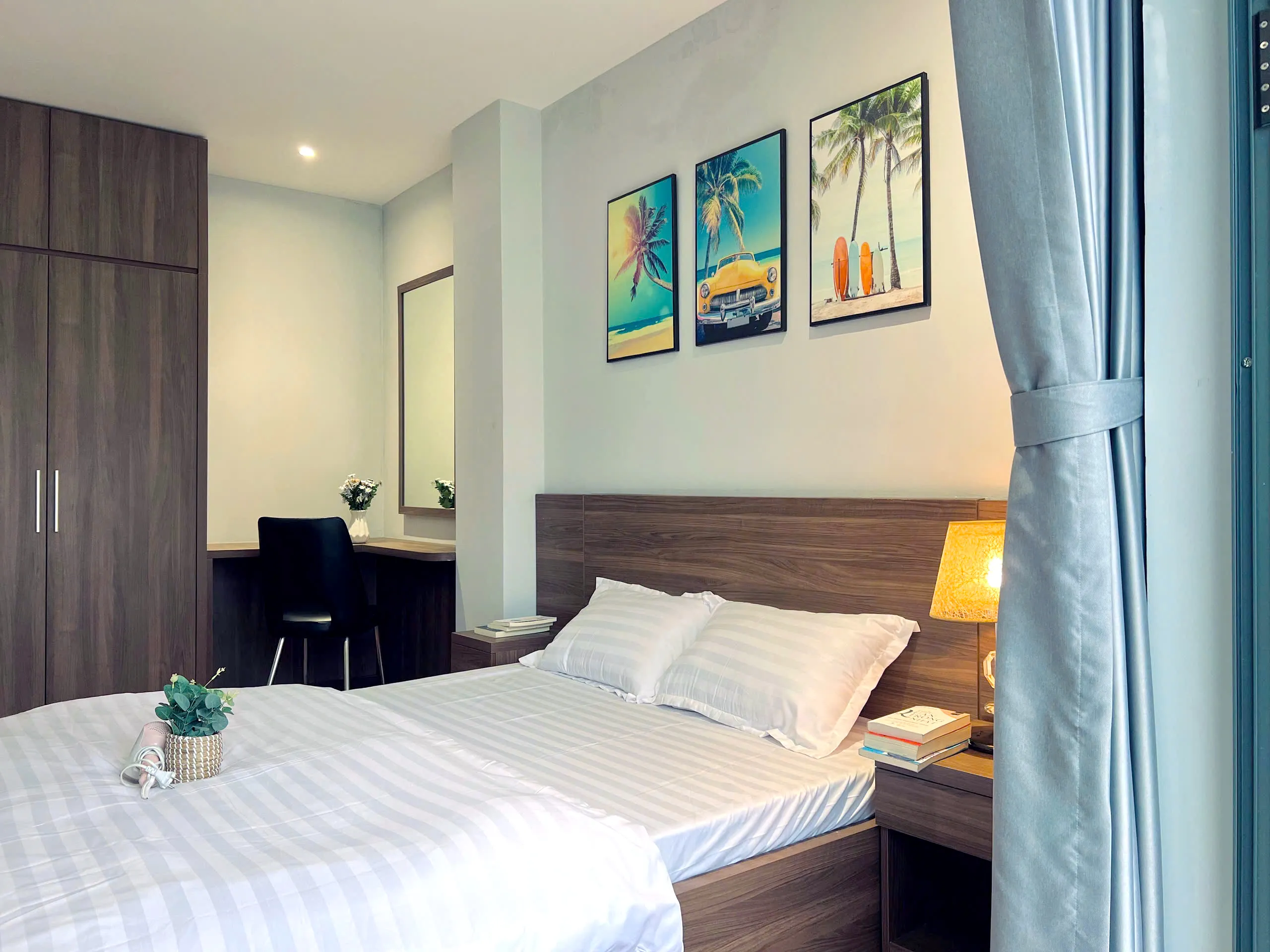 New Studio Serviced Apartment For Rent in District 1 Ho Chi Minh City 40sqm 550 USD/month