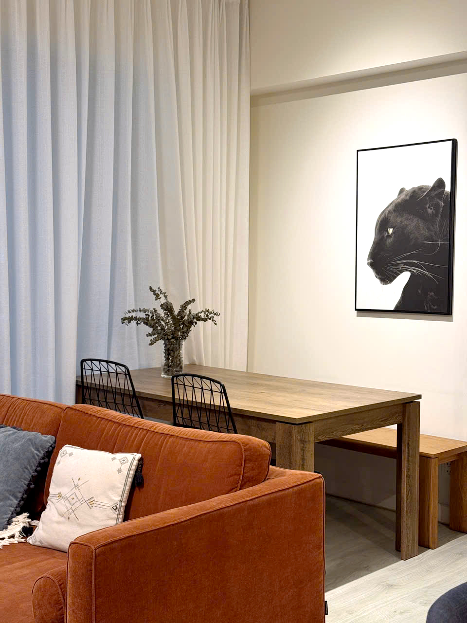 Open Kitchen 02 Bedrom Gateway Thao Dien Apartment For Rent HCMC