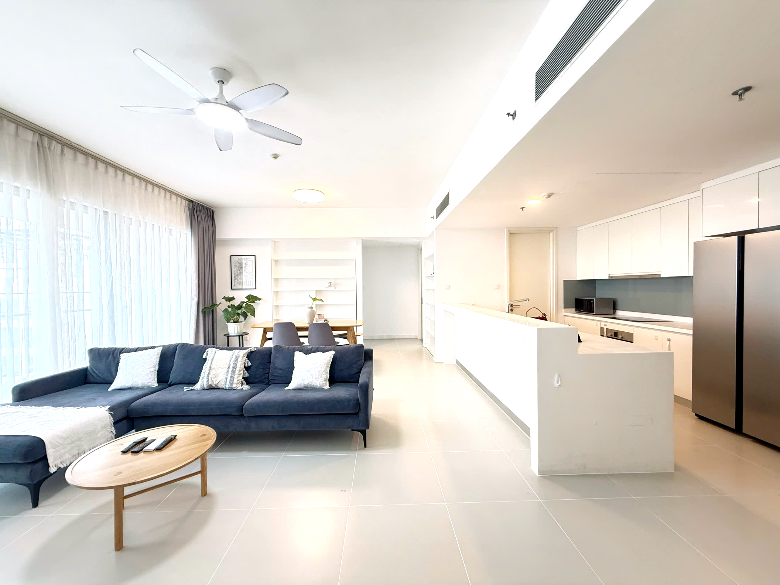 So Lovely 03 Bedroom Gateway Thao Dien Apartment For Rent HCMC