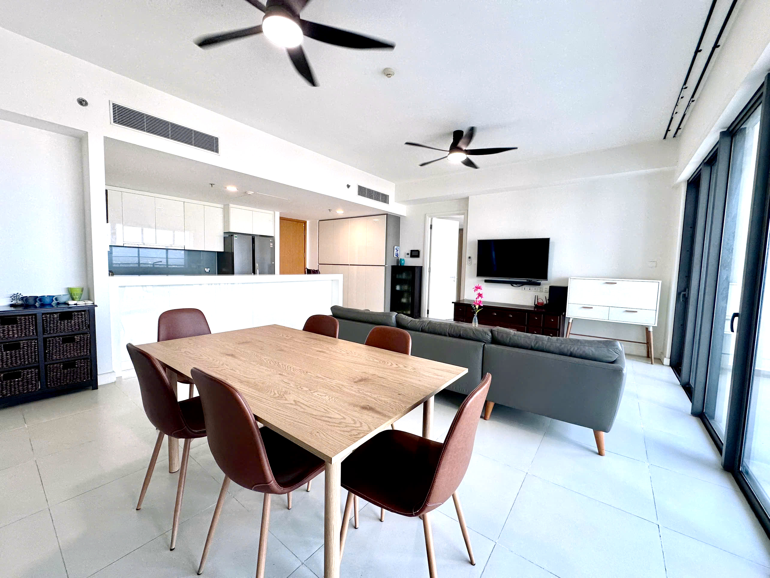 Best View 03 Bedroom Gateway Thao Dien Apartment For Rent HCMC