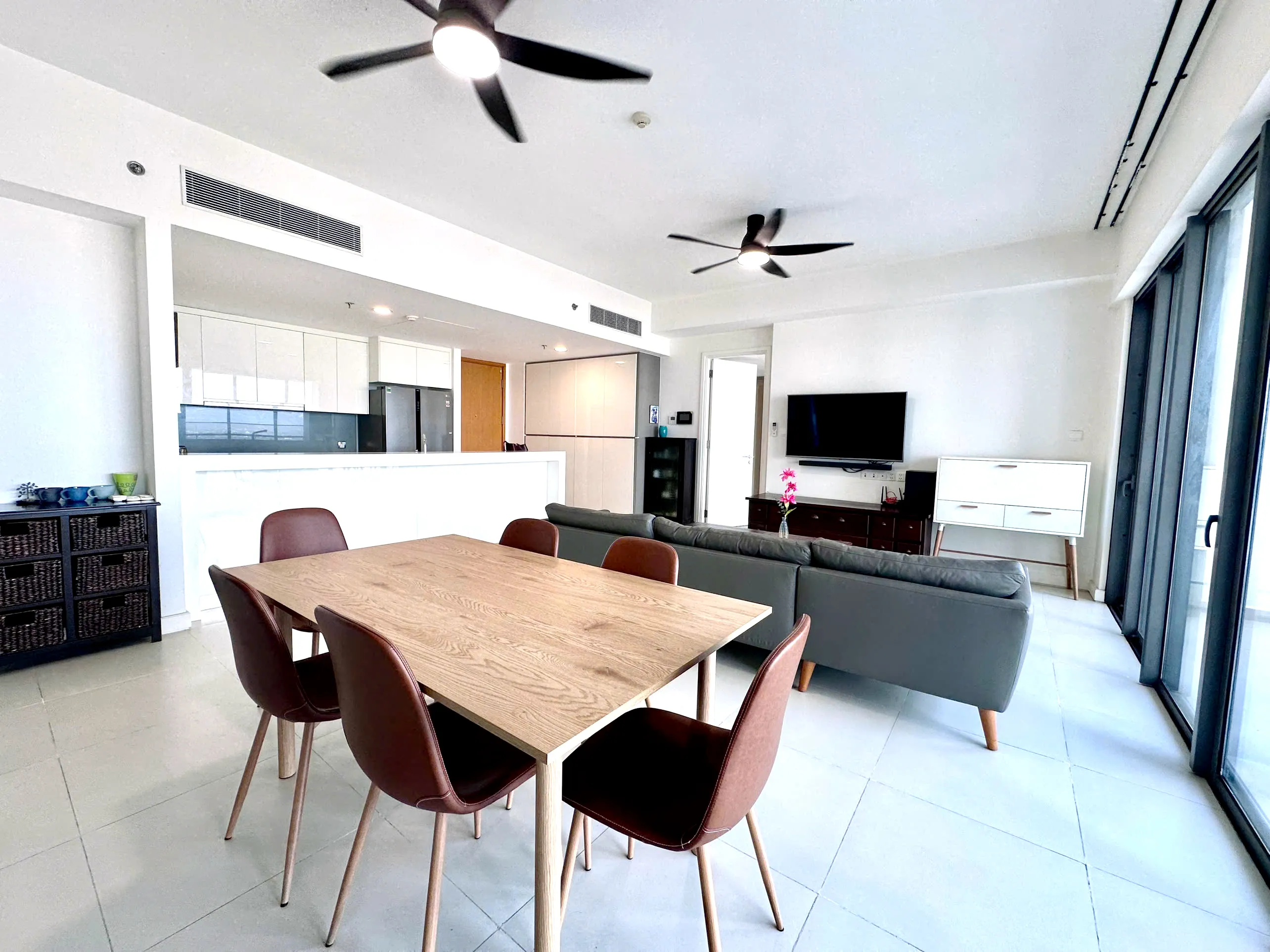 Best View 03 Bedroom Gateway Thao Dien Apartment For Rent HCMC 122sqm 3,300 USD/month
