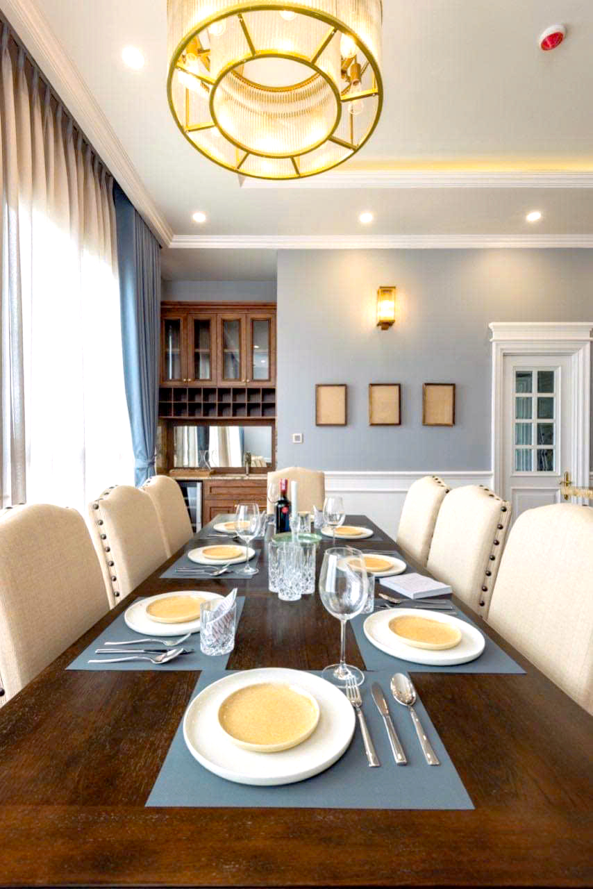 03 Bedroom Penthouse Classic Designed For Rent in Thao Dien HCMC