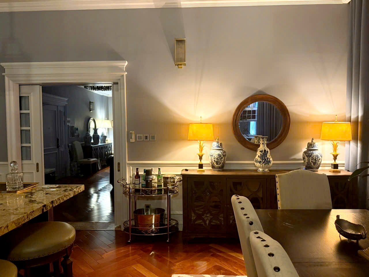 03 Bedroom Penthouse Classic Designed For Rent in Thao Dien HCMC