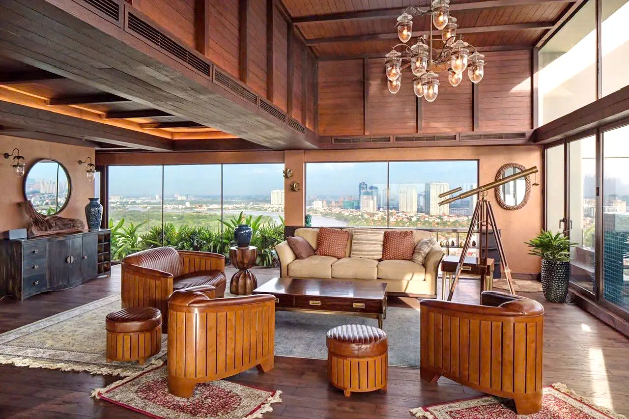 Garden Penthouse for Rent in Tropic Garden, Thao Dien – 600sqm 12,500 USD/month