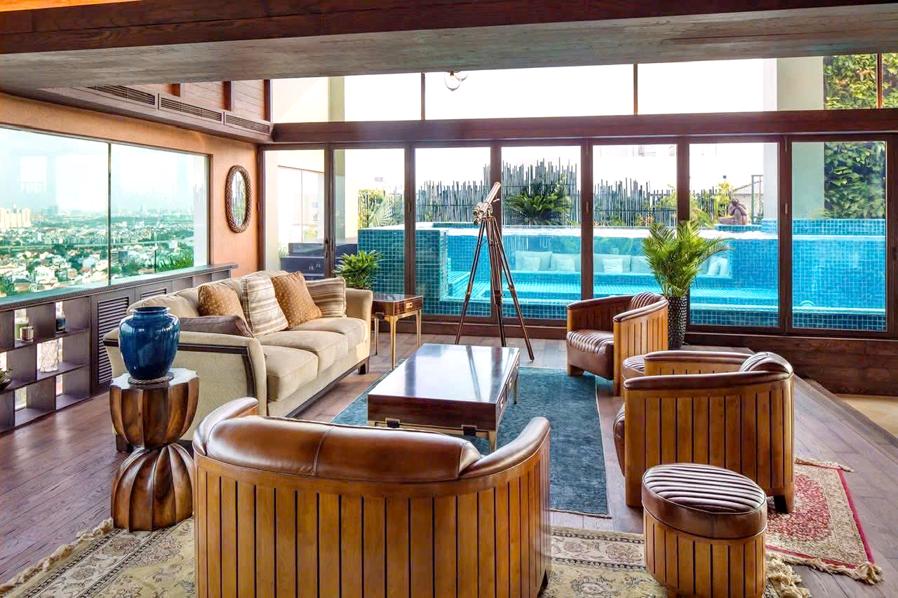 Garden Penthouse for Rent in Tropic Garden, Thao Dien – 600sqm | Private Pool