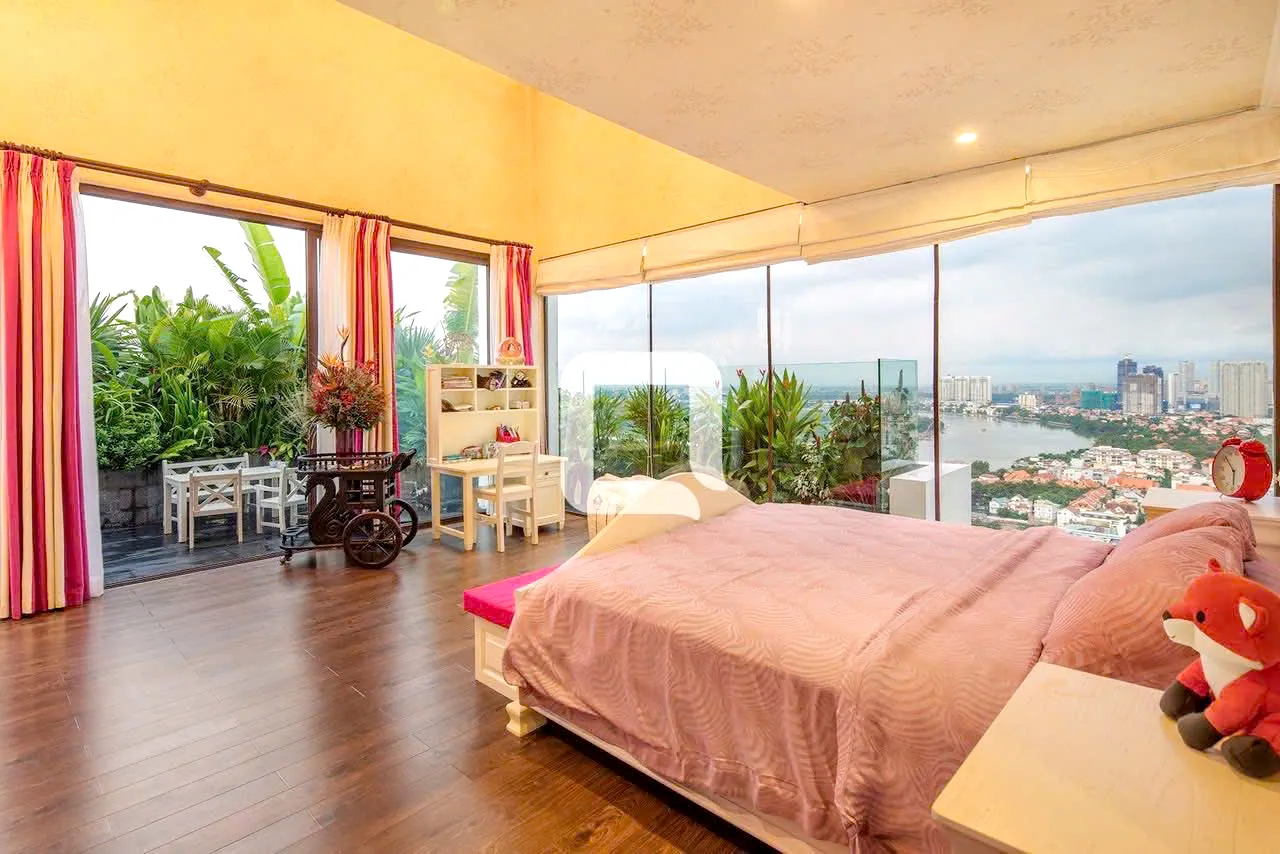 Garden Penthouse for Rent in Tropic Garden, Thao Dien – 600sqm 12,500 USD/month