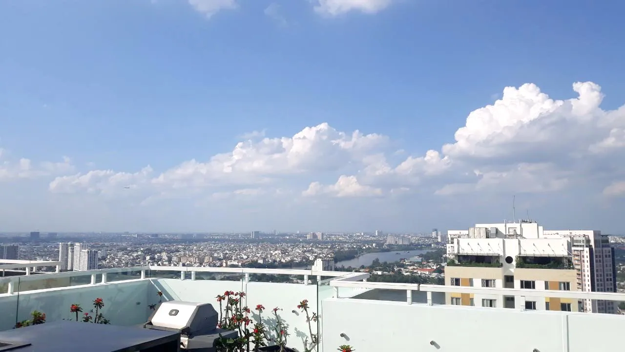 Tropic Garden 04 Bedroom Penthouse Apartment For Rent HCMC 350sqm 5,000 USD/month