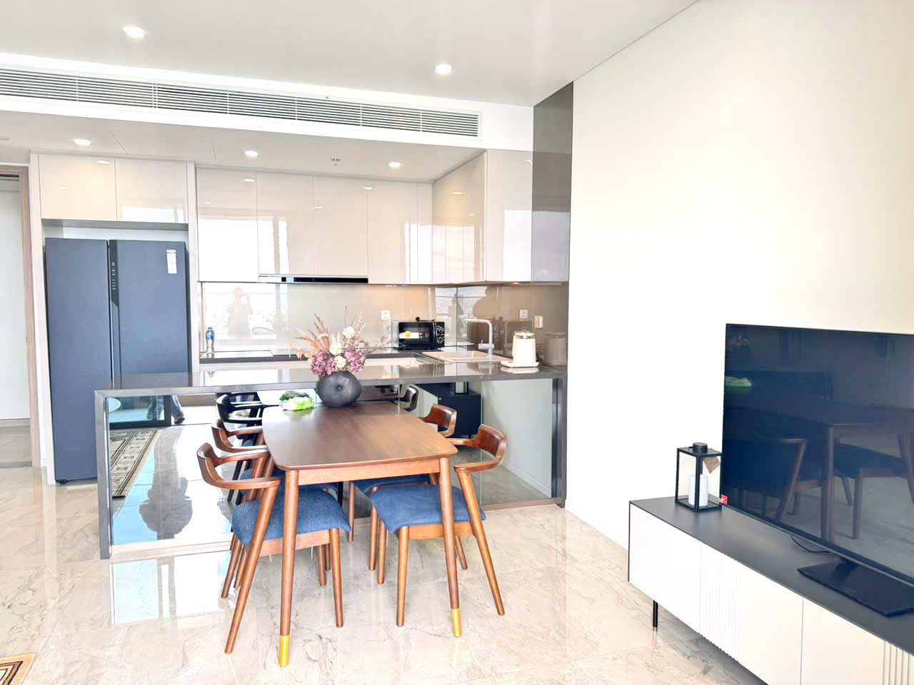 2 Bedroom Apartment for Rent at Thao Dien Green River View HCMC